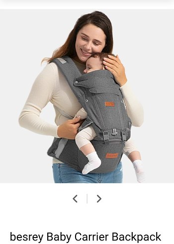Mavi ve Gri Bebek Taşıyıcı - Görsel 4