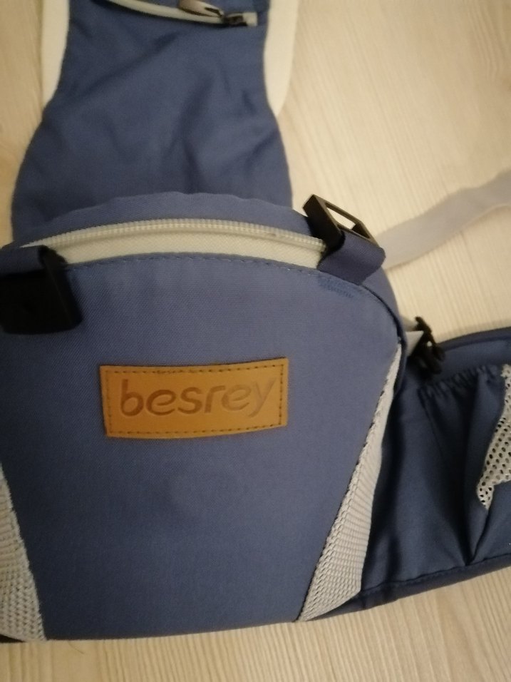 Mavi ve Gri Bebek Taşıyıcı - Görsel 2