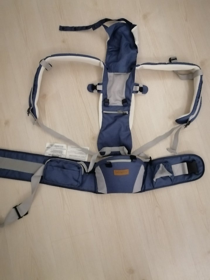 Mavi ve Gri Bebek Taşıyıcı - Görsel 3