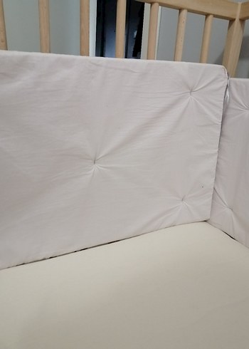 Beyaz Bebek Beşik Yan Koruma - Görsel 4