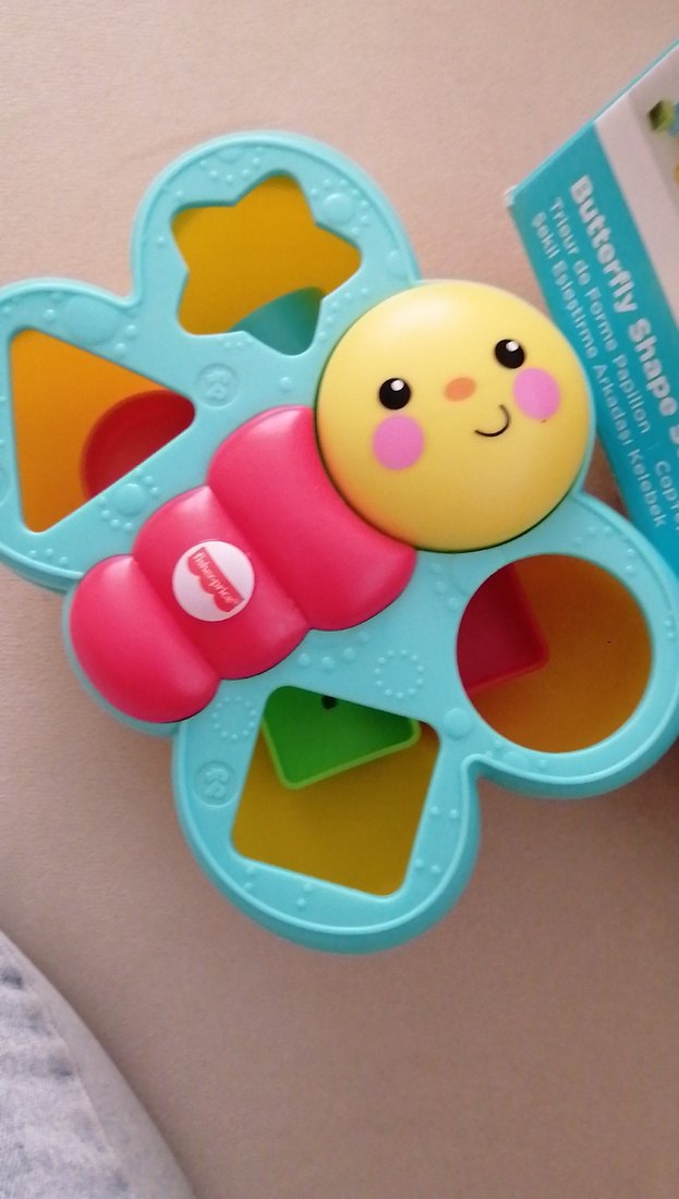 Fisher Price Kelebek Şekilli Blok Oyuncak - Görsel 2