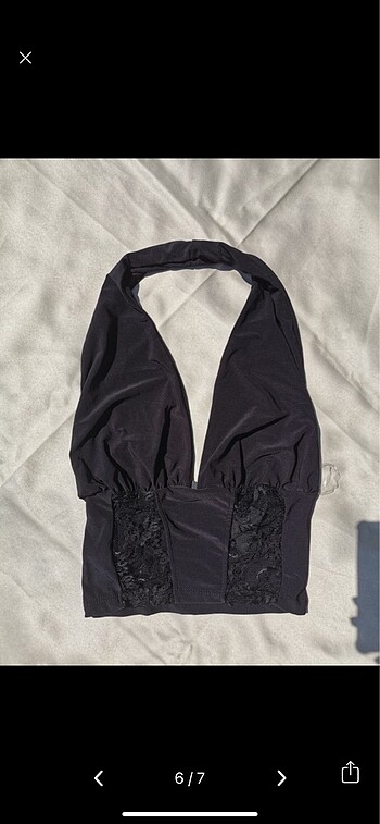Shein Boyundan Dantelli Büstiyer