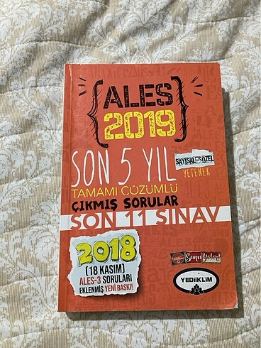 ALES 11 Sınav