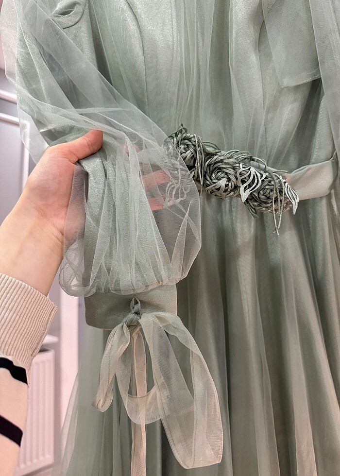 Tüllü abiye - Görsel 2