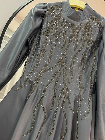 Taşlı abiye - Görsel 3