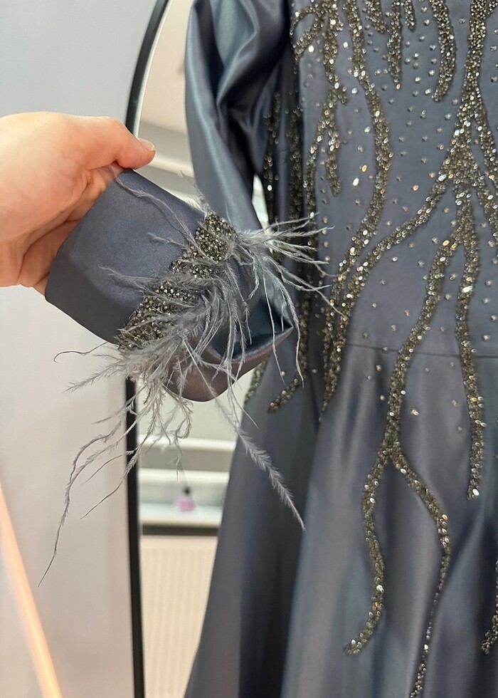 Taşlı abiye - Görsel 2