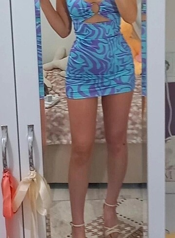 m Beden çeşitli Renk Holly Lolly mini elbise