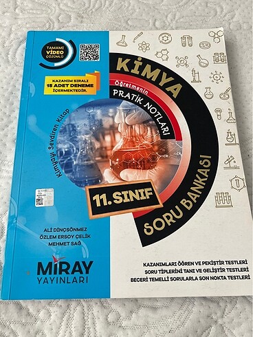 kimya soru bankası miray yayınları 11.sınıf