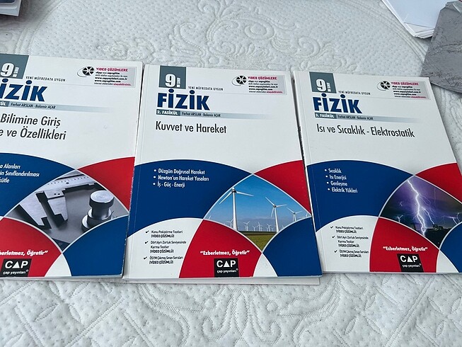  çap 9.sınıf fizik fasikülleri