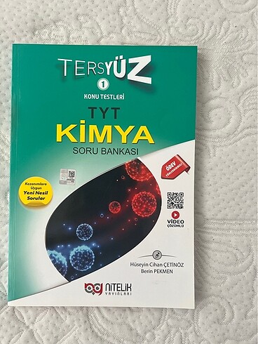 Nitelik Yayınları TYT kimya soru bankası