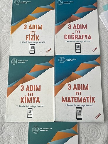 3 adım tyt kitapları meb