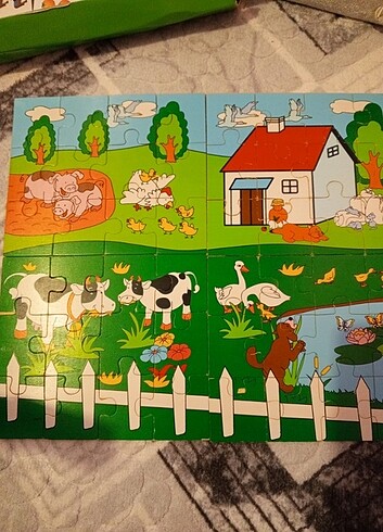  Beden Ahşap puzzle ve donimolar 