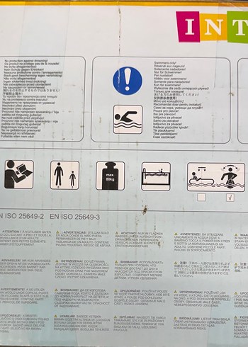 Çocuklar için Renkli Deniz Kaplumbağası Şişme Seti - Görsel 2
