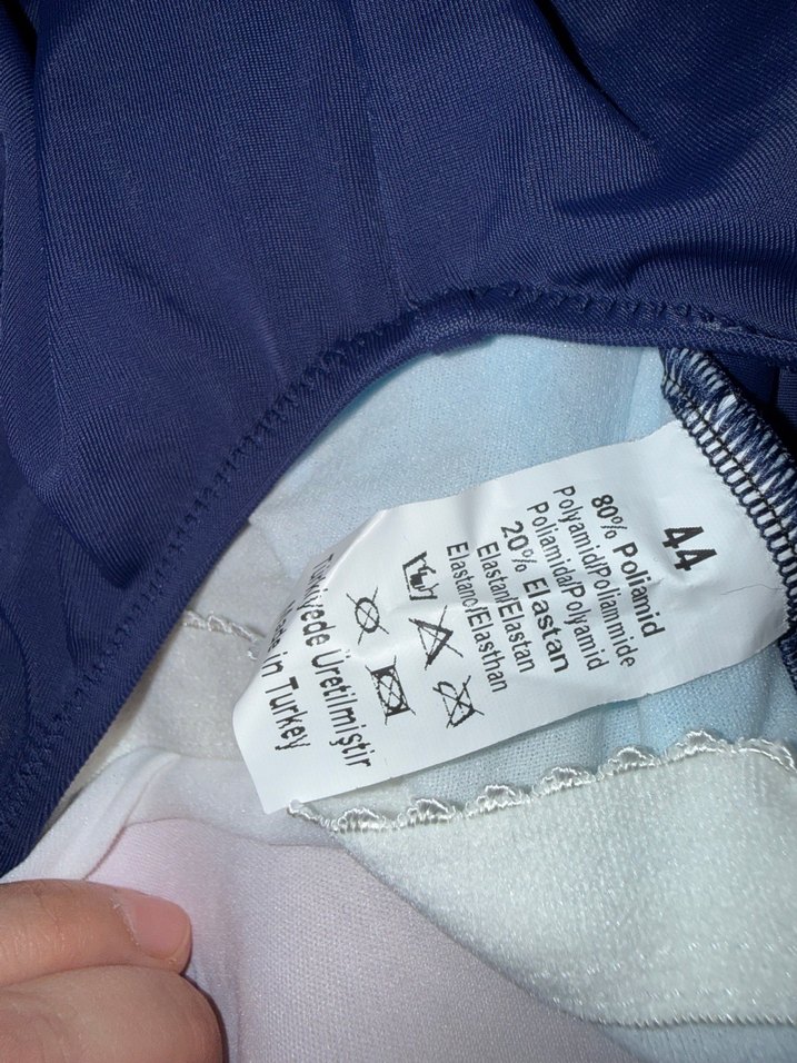 Kadın Lacivert Spor Mayo yüzücü mayosu - Görsel 3