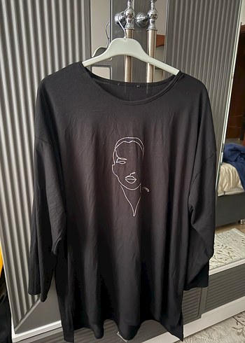 Siyah Baskılı Salaş - Görsel 2