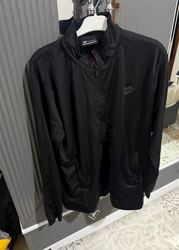 Erkek Siyah Fermuarlı Yüksek Yakalı Sweatshirt - Görsel 8