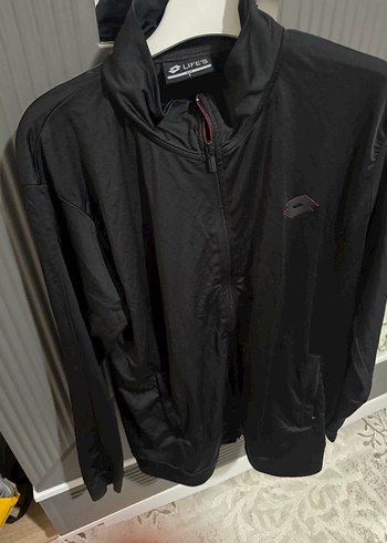 Erkek Siyah Fermuarlı Yüksek Yakalı Sweatshirt - Görsel 6