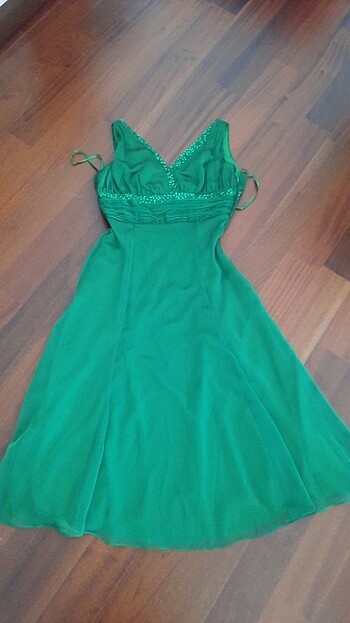 Abiye sifon elbise