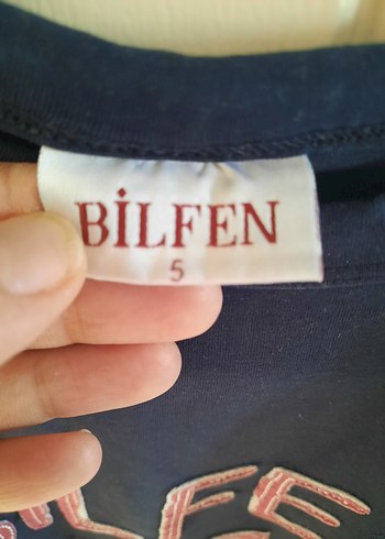 12-13 Yaş Beden BILFEN KOLEJI KISA KOLLH UNISEX TISORT