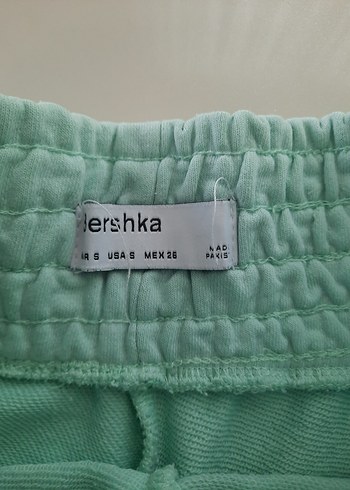 s Beden BERSHKA, Mavi Baskılı Kadin Elastik Bel