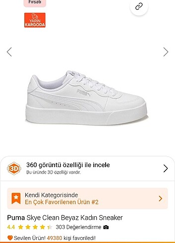 BEYAZ SNEAKER