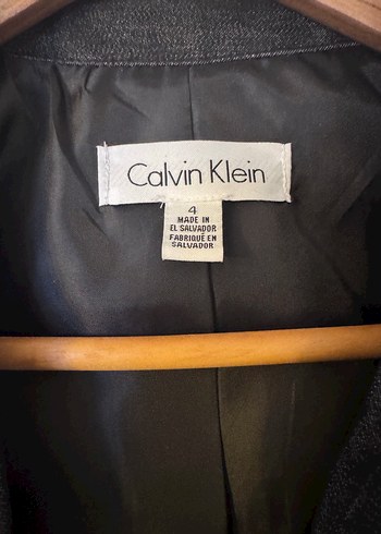 Gri Kadın Ceket Pantolon Takın - Görsel 2