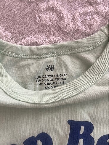 6 Yaş Beden H&M tişört