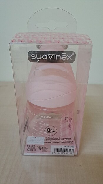  Beden Suavinex Geniş Ağız Biberon 150 Ml Ortodontik Silikon Uç 0-6m