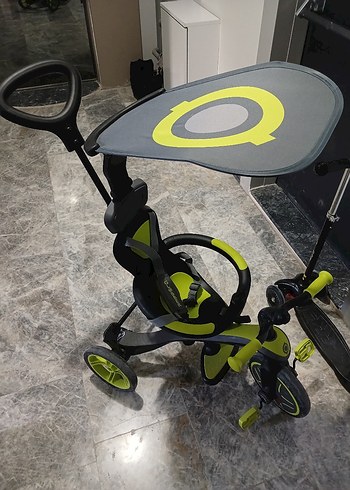 Beden Gri-Sarı Çocuk Üç Tekerlekli Bisiklet