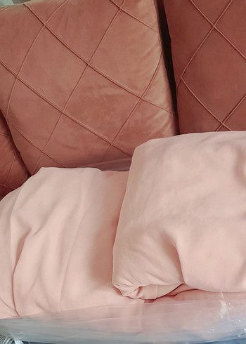 Pastel pembe fon perde - Görsel 2