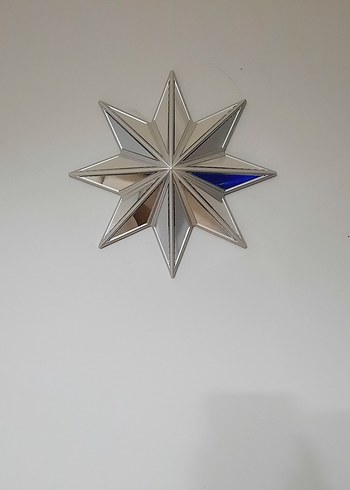 Diğer 3lü yıldız ayna duvar aksesuarı