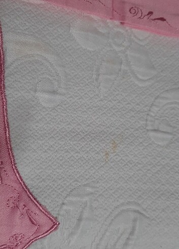 5 parça pamuk saten pikolu dantel pike takımı - Görsel 4