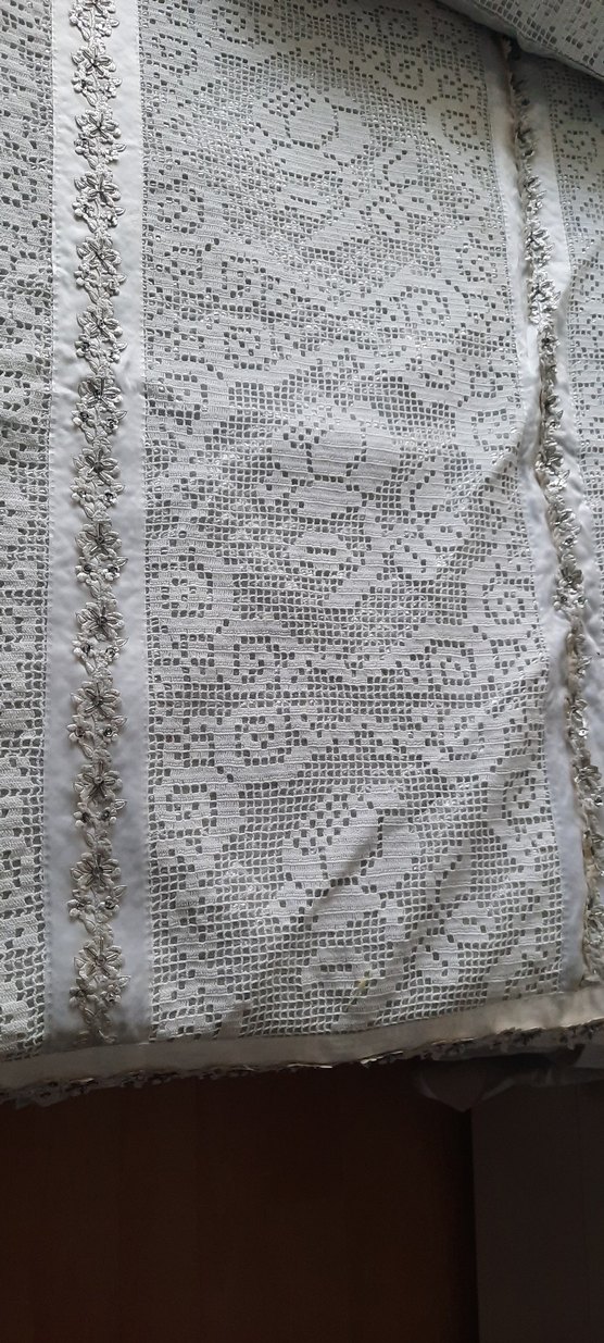 Çeyizlik dantelli yatak örtüsü - Görsel 5