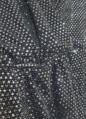 Şık parlak gece elbisesi parlak kısa abiye - Görsel 6