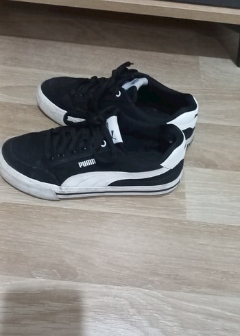 Siyah Puma erkek Spor Ayakkabı - Görsel 3