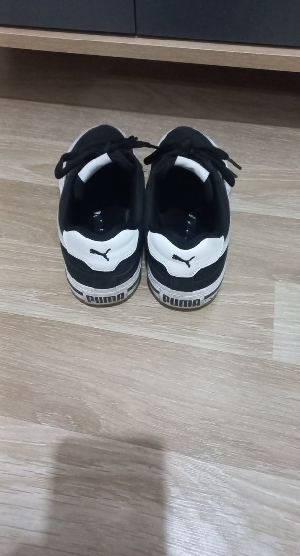 Siyah Puma erkek Spor Ayakkabı - Görsel 4