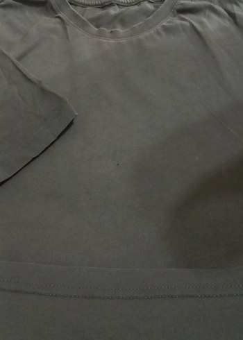 Erkek Siyah Oversize Basic Tişört - Görsel 3