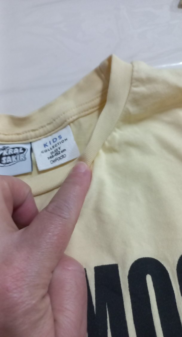 Renkli Baskılı uzun kollu tişört - Görsel 3