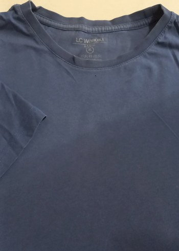 Mavi Erkek Salaş Tişört - Görsel 4