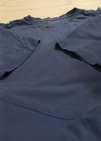 Mavi Erkek Salaş Tişört - Görsel 6