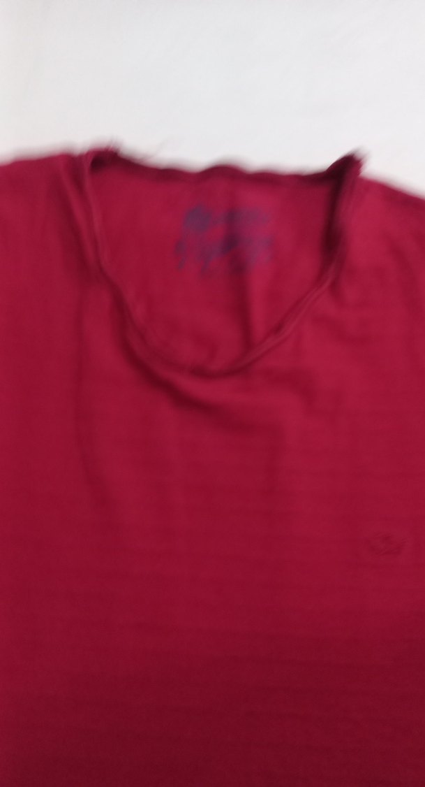 Bordo Erkek Salaş tişört - Görsel 2