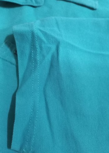 Turkuaz Erkek Polo Yaka Tişört - Görsel 6