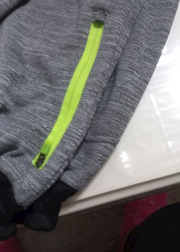 Fermuarlı Gri Erkek Outdoor Eşofman - Görsel 3