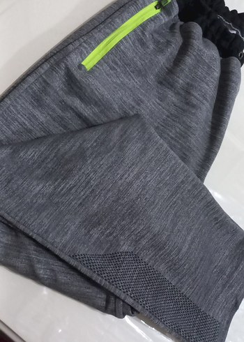 Fermuarlı Gri Erkek Outdoor Eşofman - Görsel 6