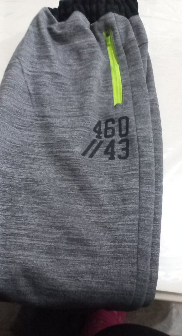 Fermuarlı Gri Erkek Outdoor Eşofman - Görsel 5