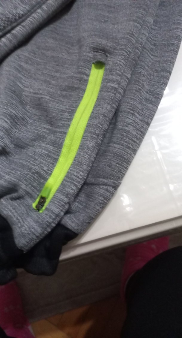 Fermuarlı Gri Erkek Outdoor Eşofman - Görsel 3