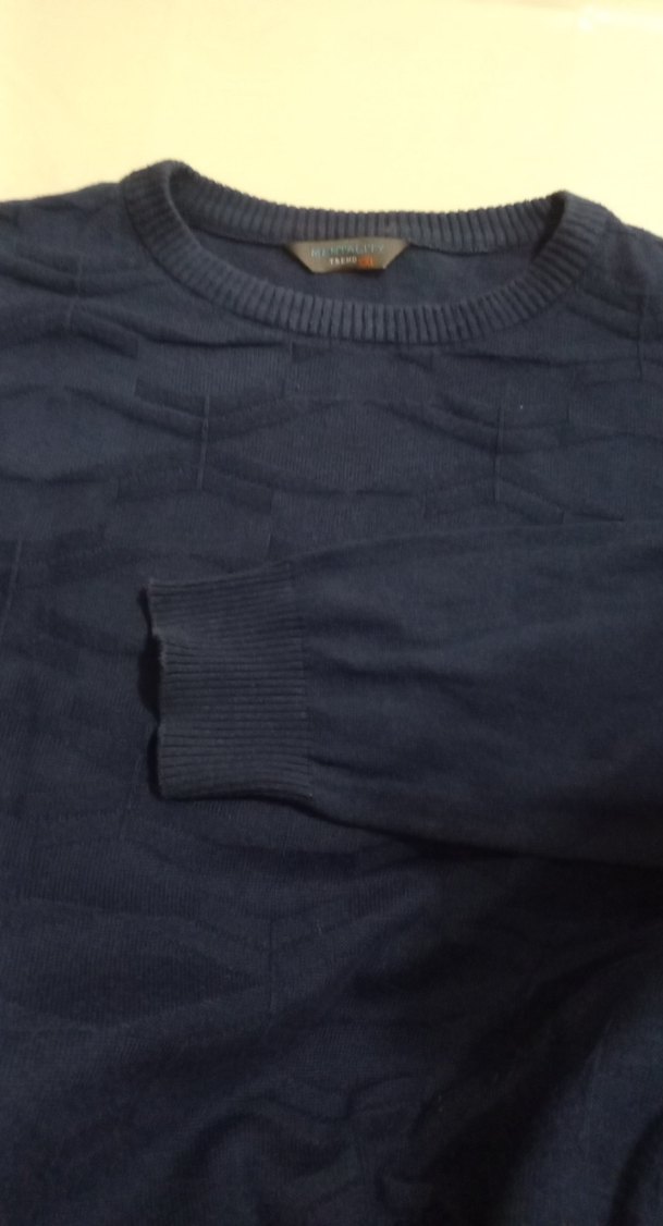 Lacivert Erkek Triko kazak - Görsel 2