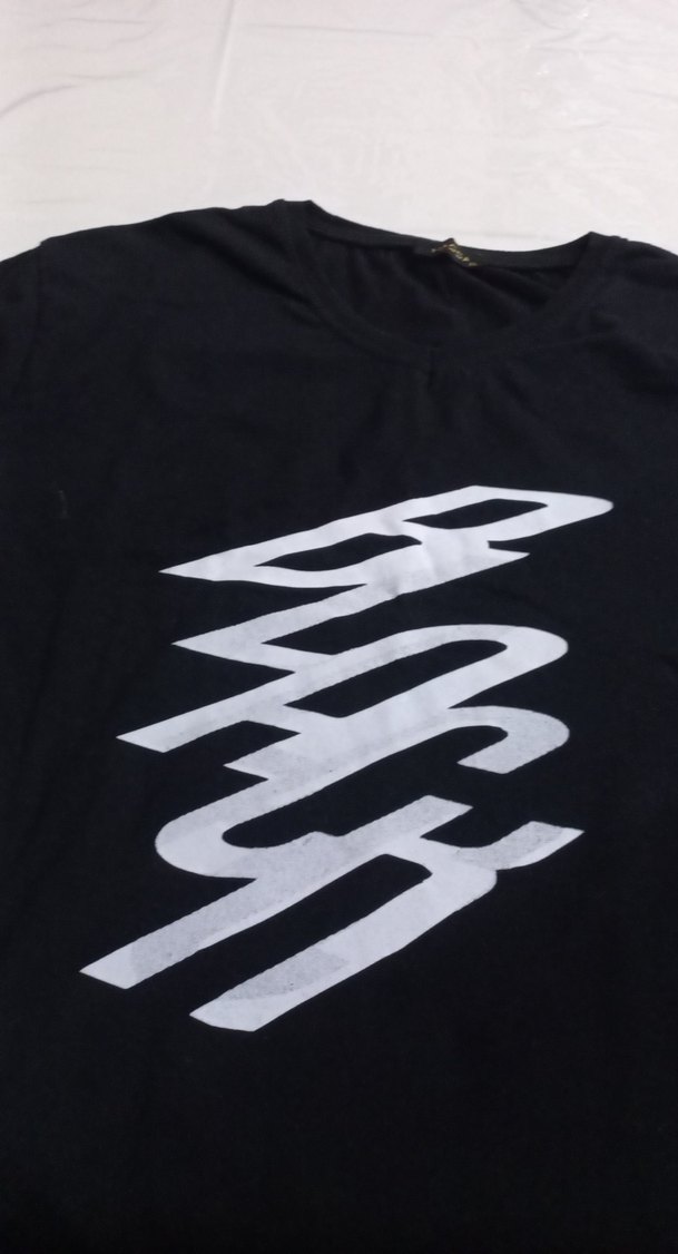 Siyah Erkek Streetwear Baskılı Tişört - Görsel 2