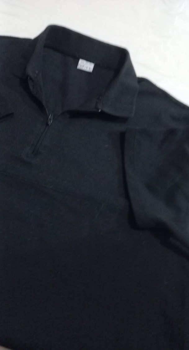 Siyah Fermuarlı Erkek Polo Tişört - Görsel 3