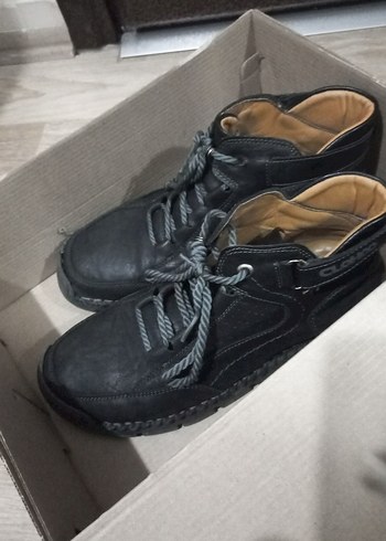 Gri Bağcıklı Erkek Kauçuk Bot - Görsel 2